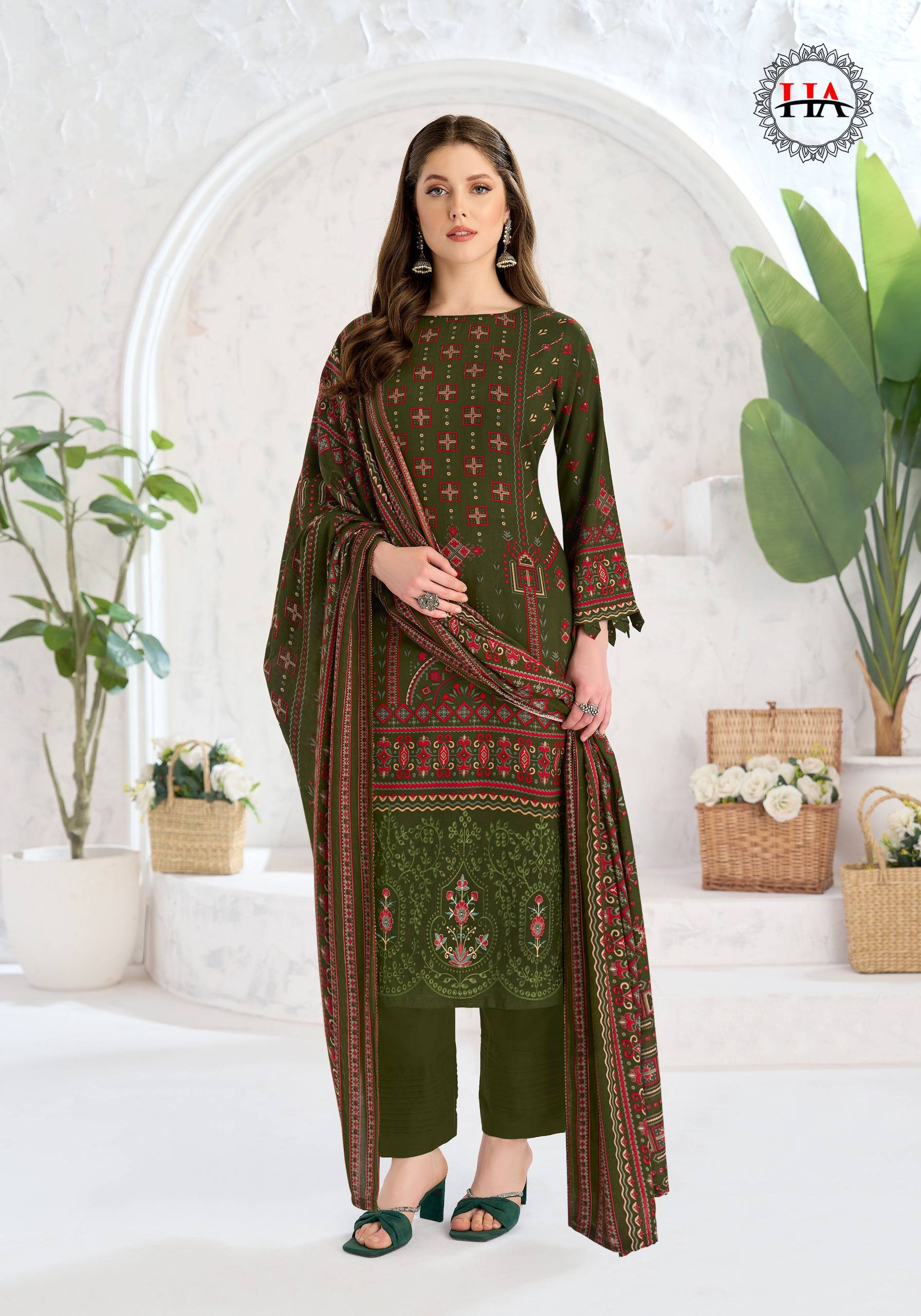 SONPARI By Harshit Fashion Hub 3023-1134-01 TO 3023-1134-06 Beautiful Festive Suits Stylish Colorful Fancy Casual Wear & Ethnic Wear Pure Viscose Dresses At Wholesale Price